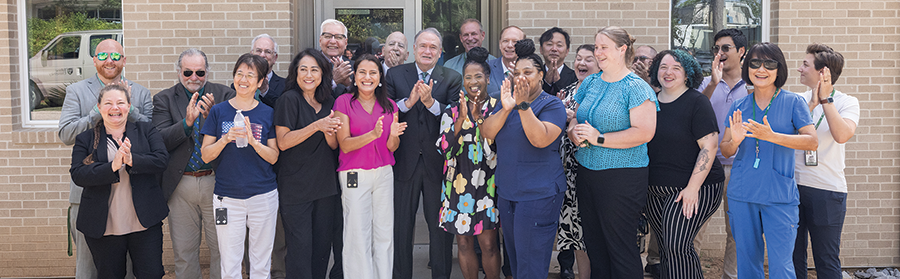 TNPRC ribbon cutting event.